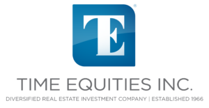 Learn about investing in real estate with Time Equities - Time Equities Logo